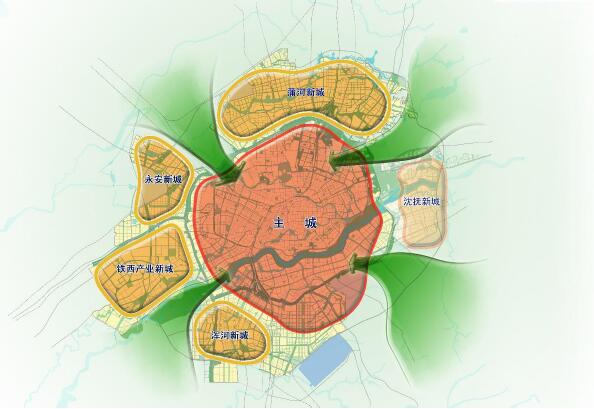 沈阳市2020规划图图片